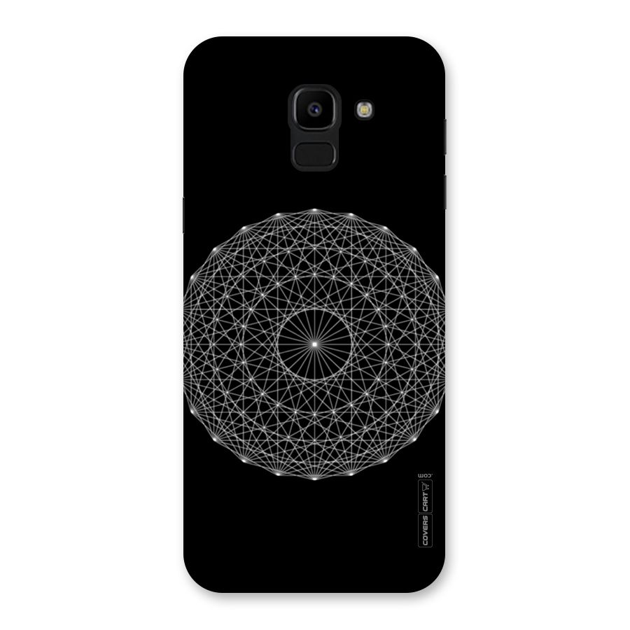 Black Clipart Back Case for Galaxy J6