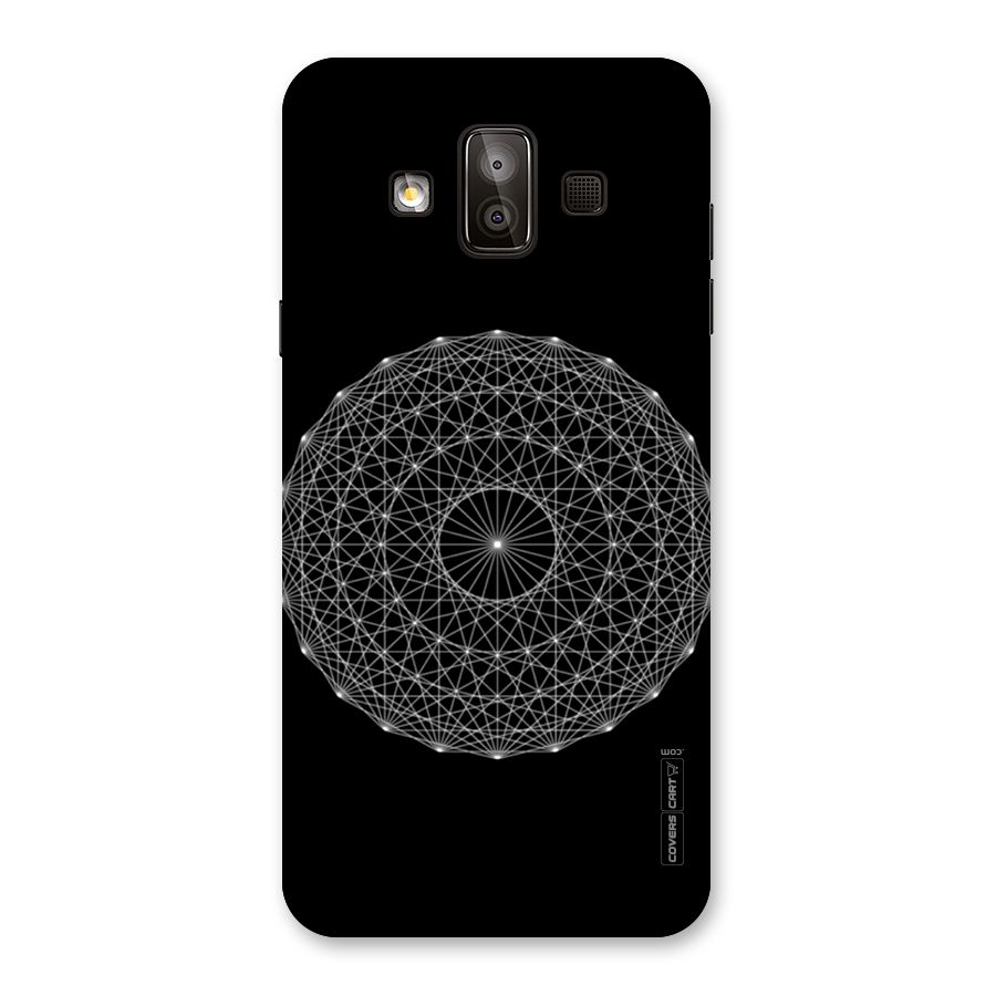 Black Clipart Back Case for Galaxy J7 Duo