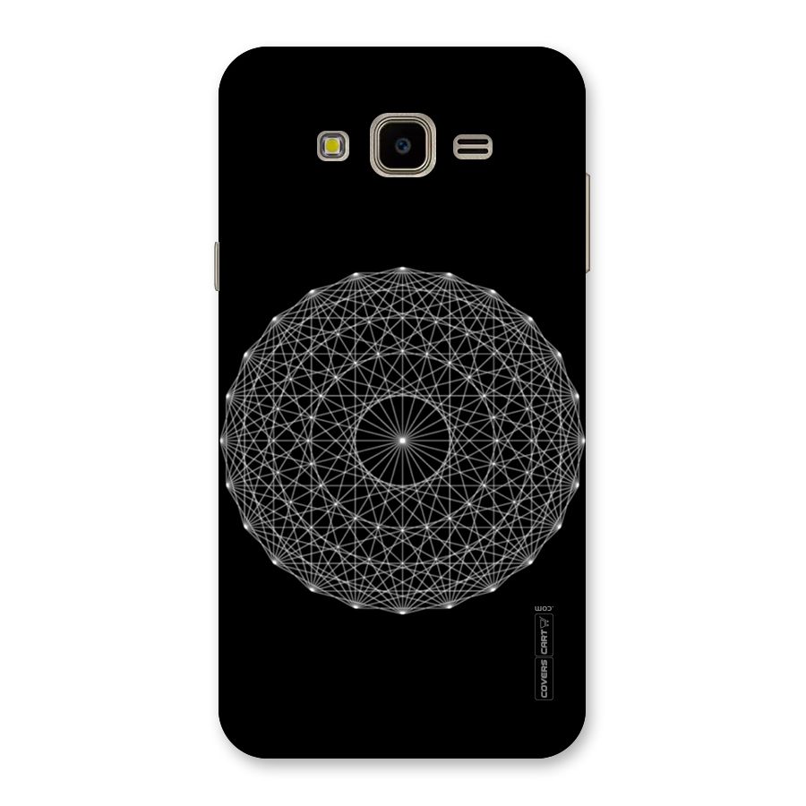 Black Clipart Back Case for Galaxy J7 Nxt