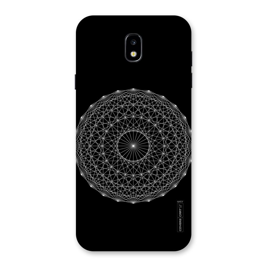 Black Clipart Back Case for Galaxy J7 Pro