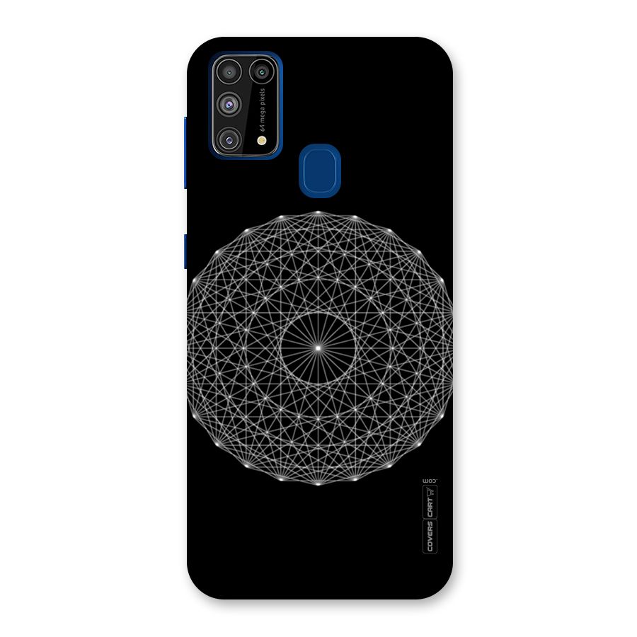 Black Clipart Back Case for Galaxy M31
