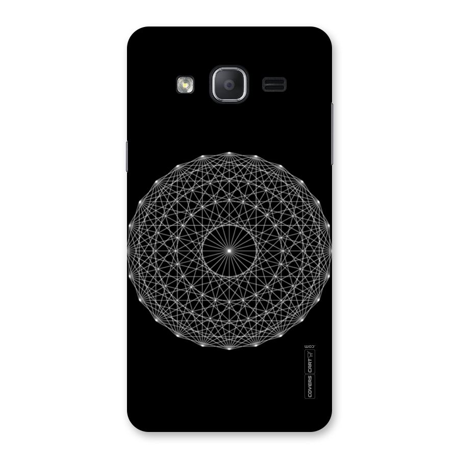 Black Clipart Back Case for Galaxy On7 2015