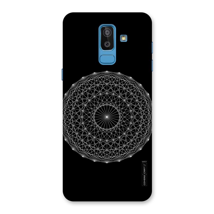 Black Clipart Back Case for Galaxy On8 (2018)