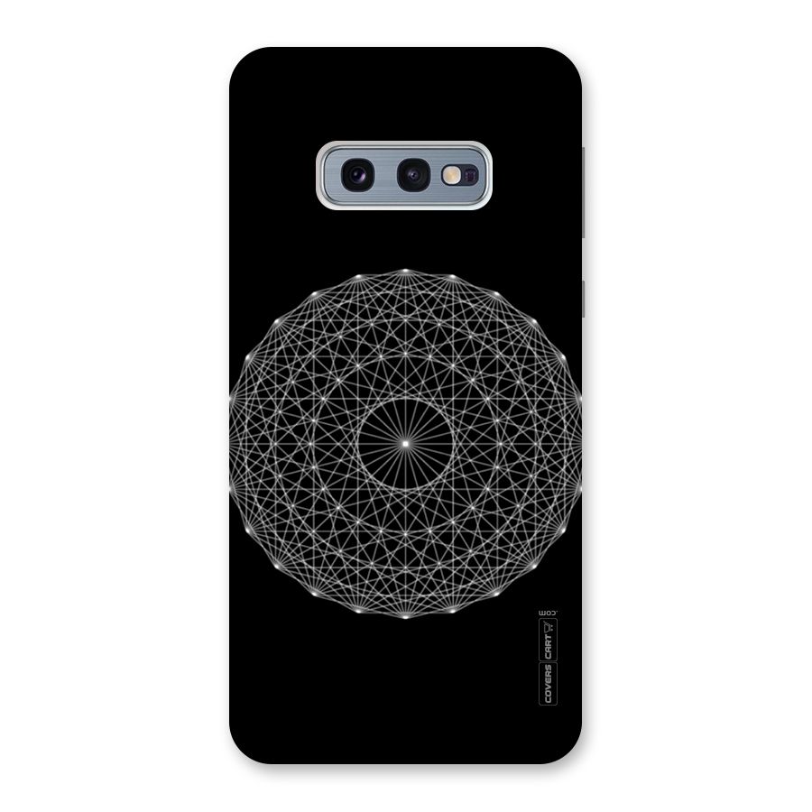 Black Clipart Back Case for Galaxy S10e