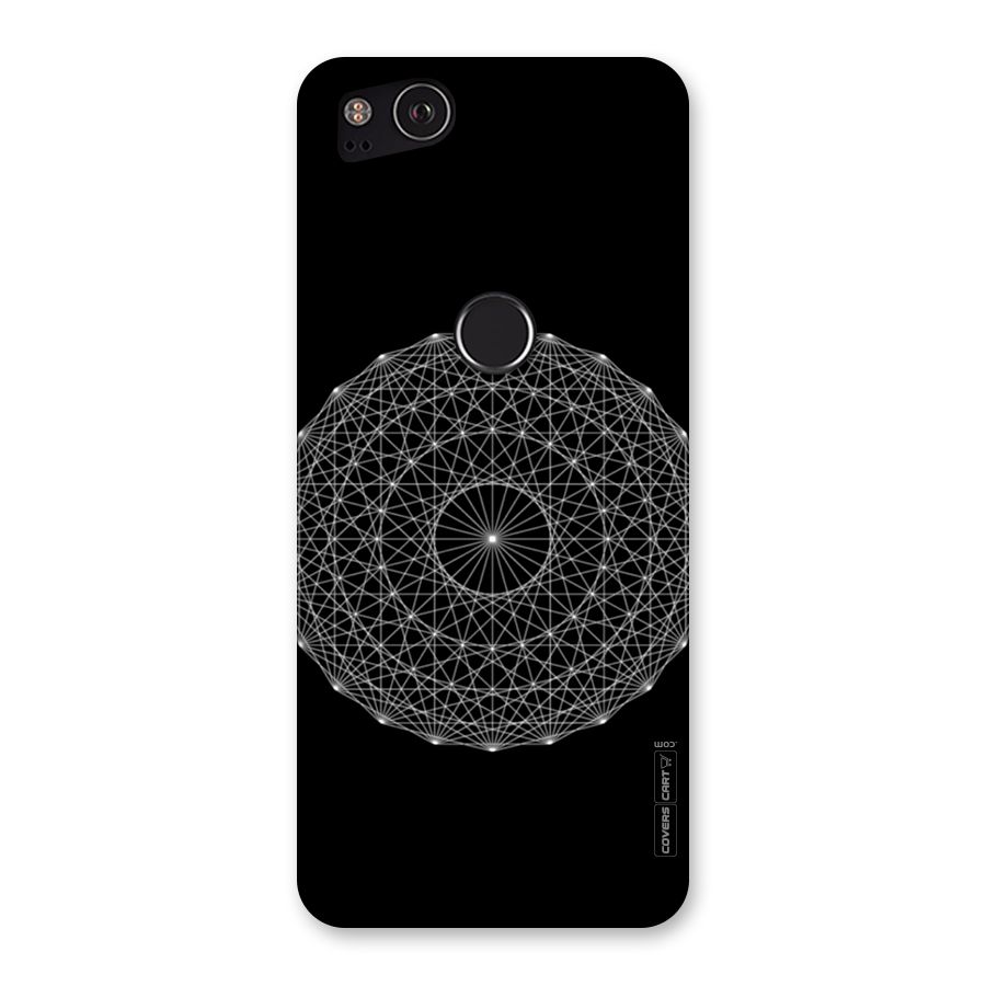 Black Clipart Back Case for Google Pixel 2