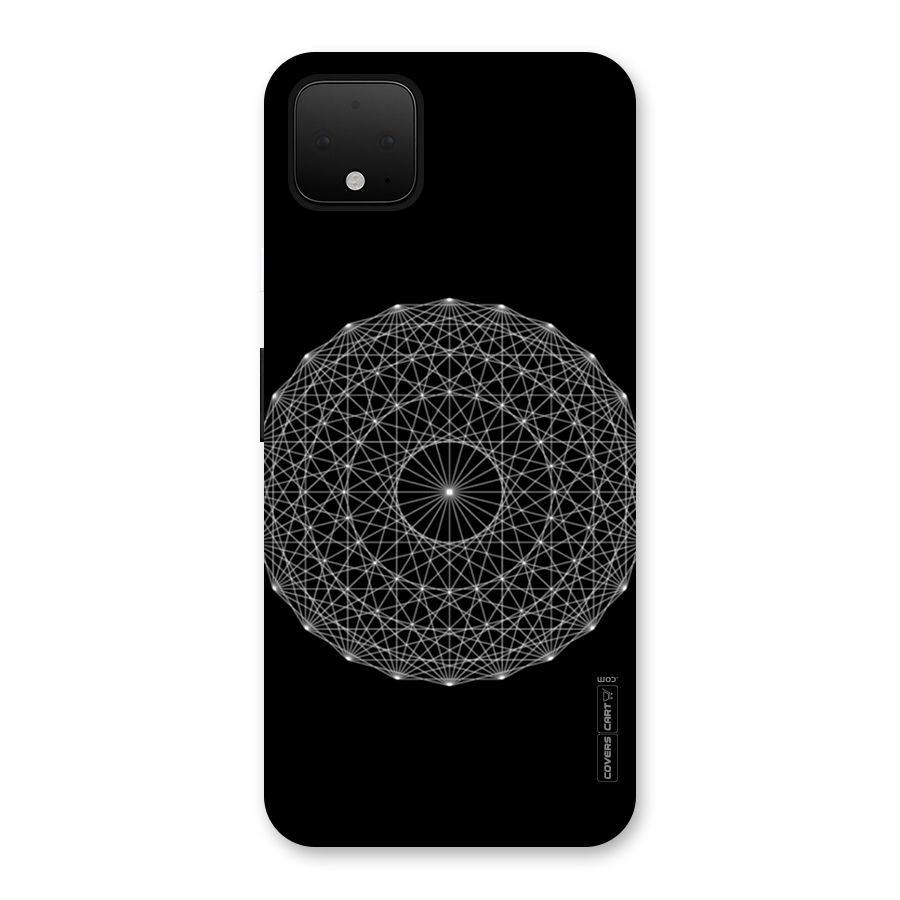 Black Clipart Back Case for Google Pixel 4 XL