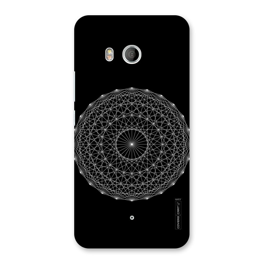Black Clipart Back Case for HTC U11