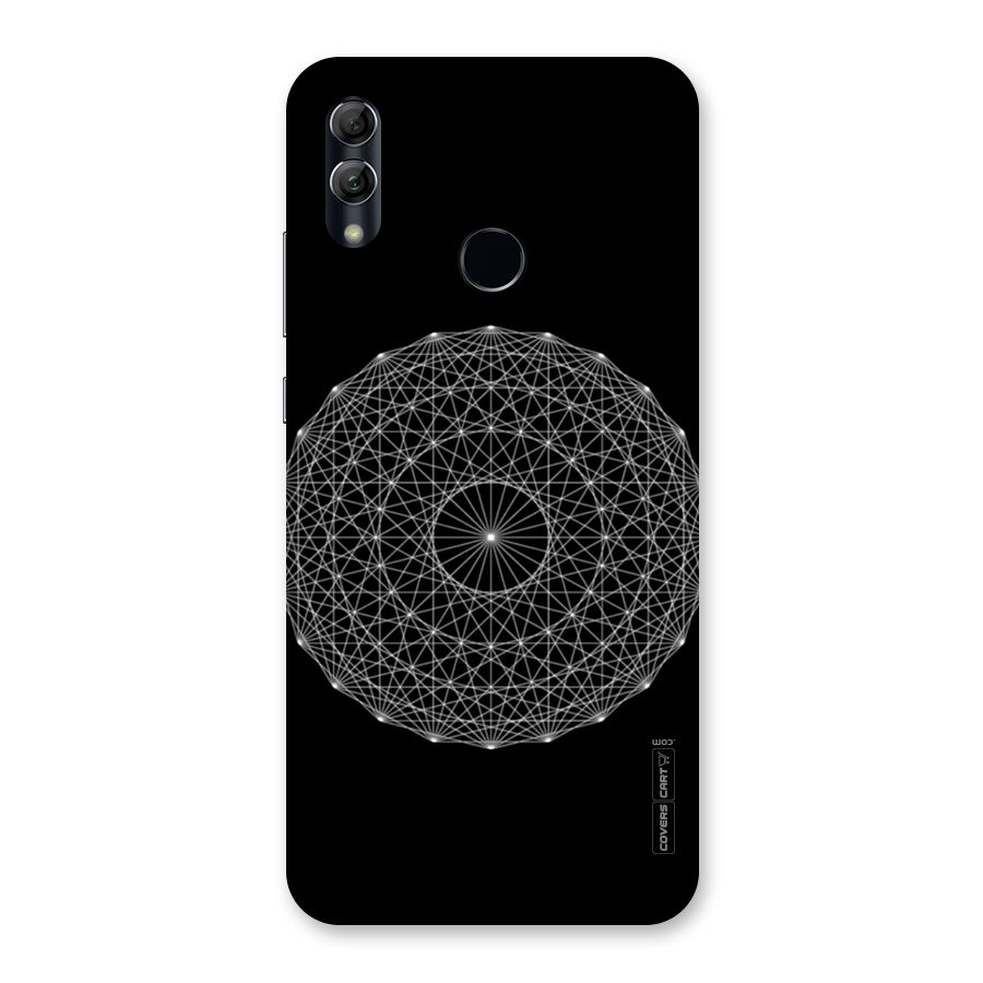 Black Clipart Back Case for Honor 10 Lite