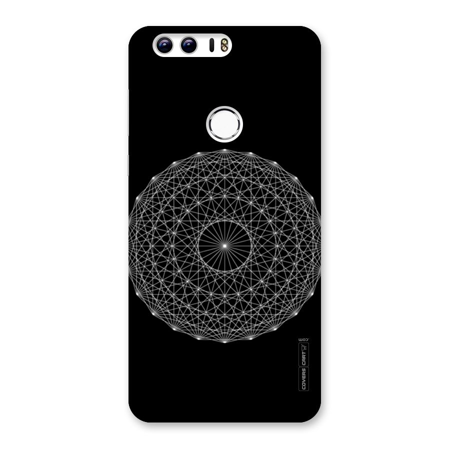 Black Clipart Back Case for Honor 8