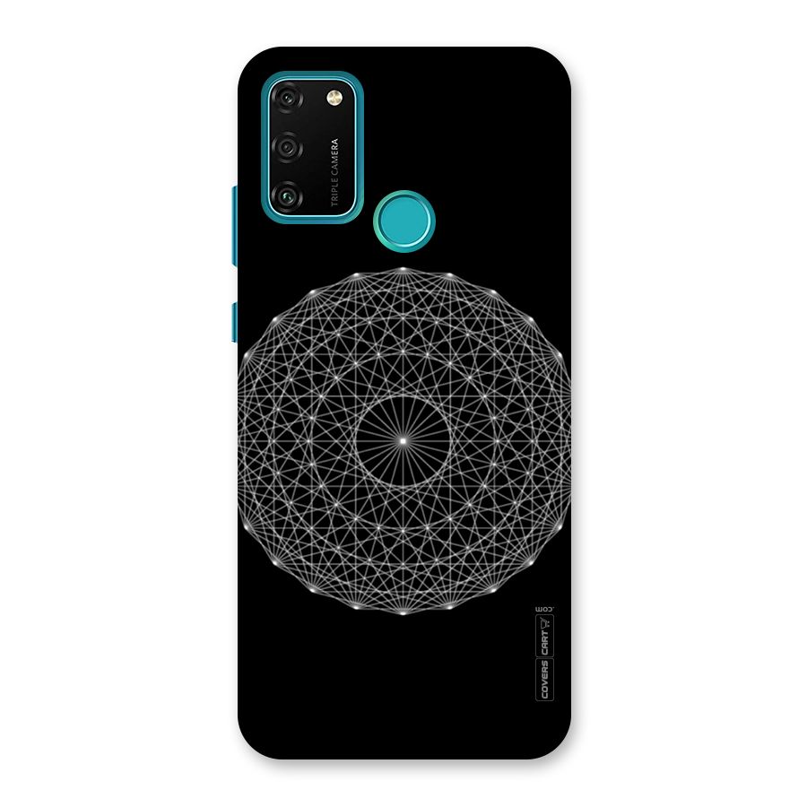 Black Clipart Back Case for Honor 9A