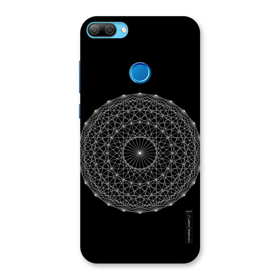 Black Clipart Back Case for Honor 9N
