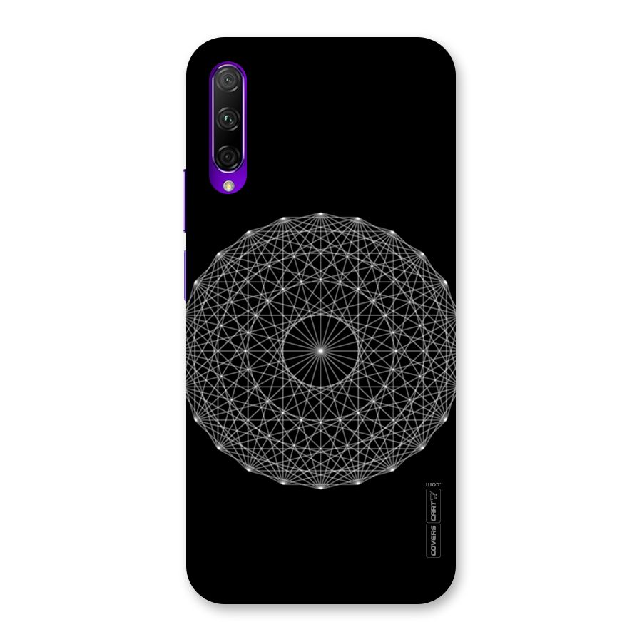 Black Clipart Back Case for Honor 9X Pro