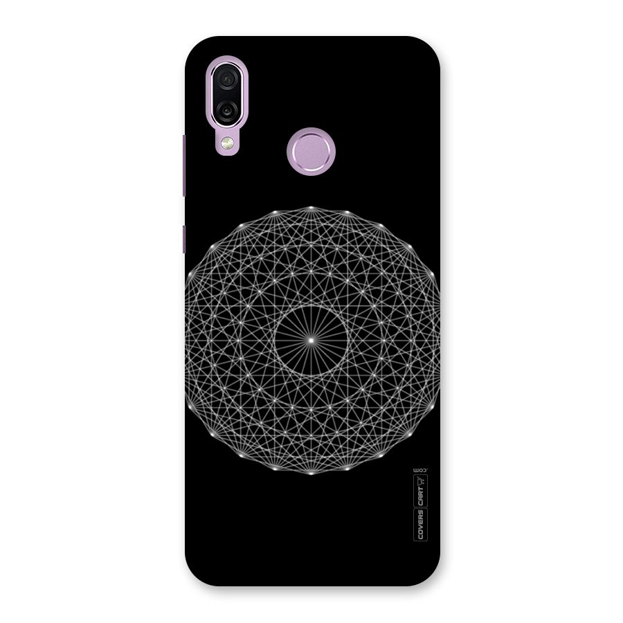 Black Clipart Back Case for Honor Play