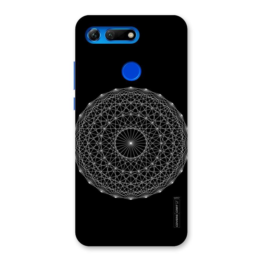 Black Clipart Back Case for Honor View 20