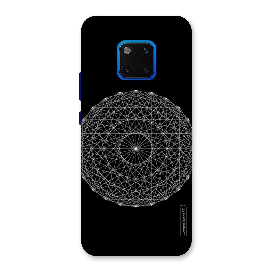 Black Clipart Back Case for Huawei Mate 20 Pro