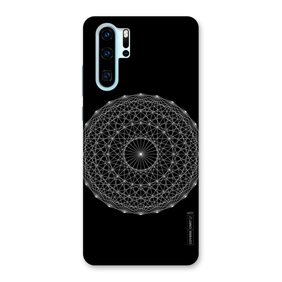 Black Clipart Back Case for Huawei P30 Pro