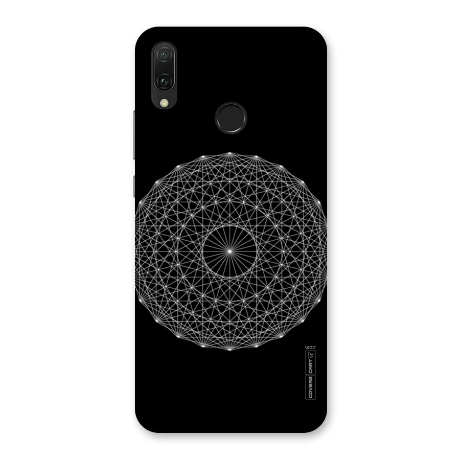 Black Clipart Back Case for Huawei Y9 (2019)