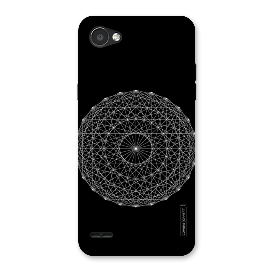 Black Clipart Back Case for LG Q6