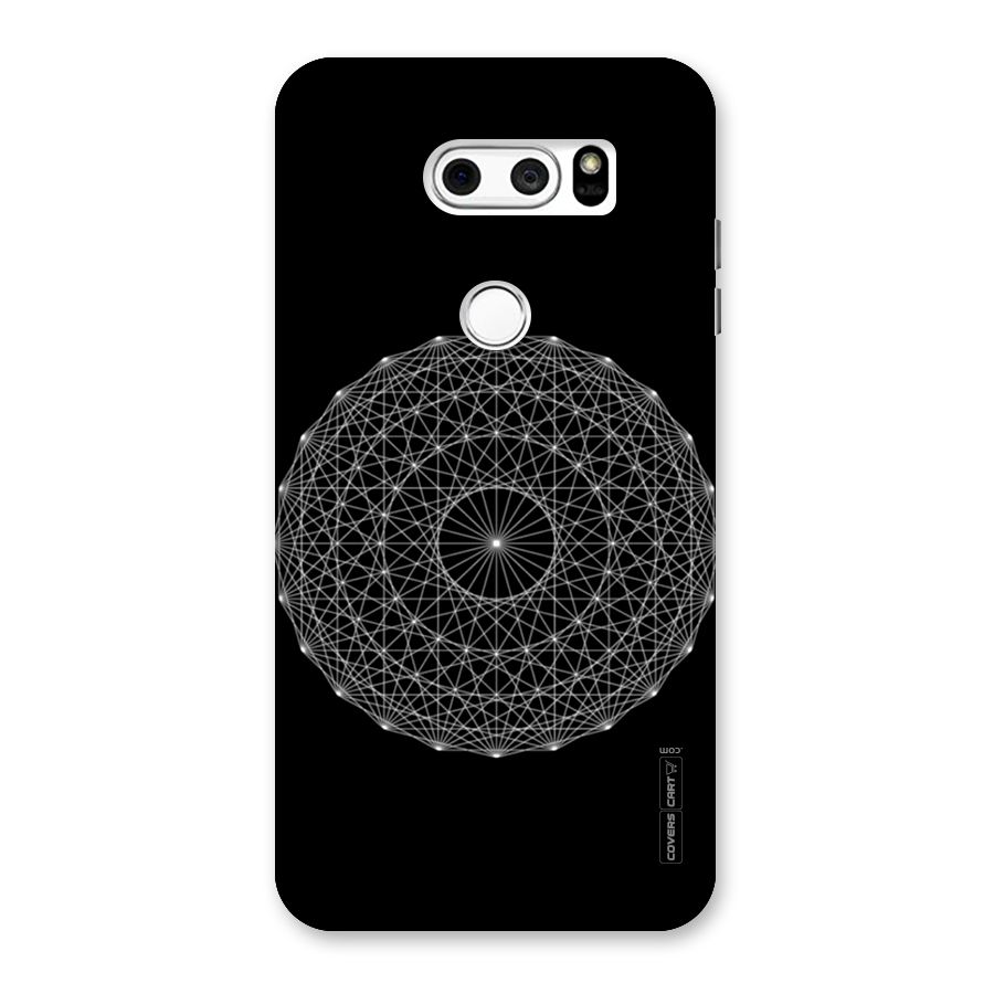 Black Clipart Back Case for LG V30
