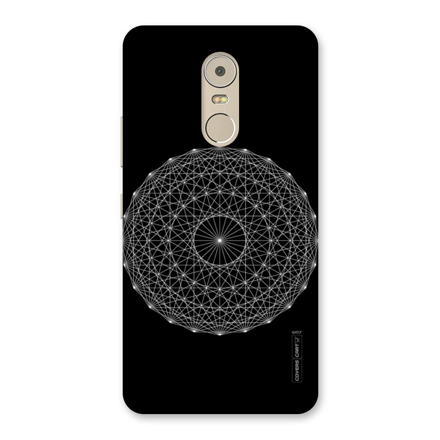Black Clipart Back Case for Lenovo K6 Note