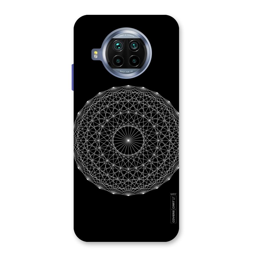 Black Clipart Back Case for Mi 10i