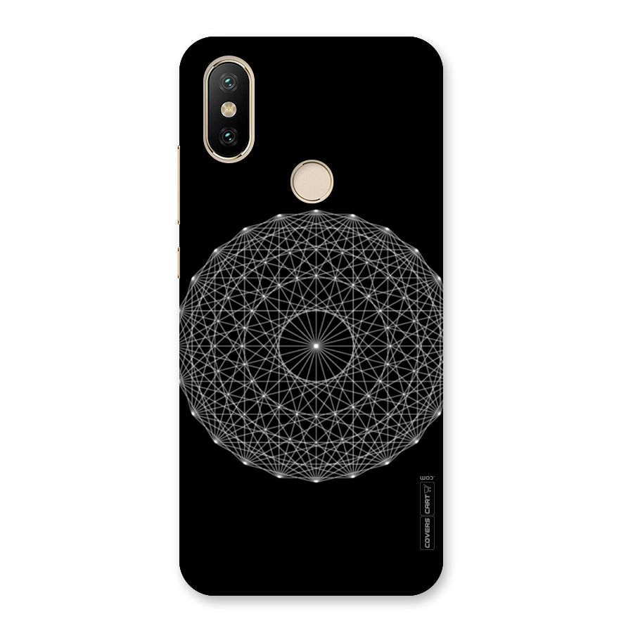 Black Clipart Back Case for Mi A2