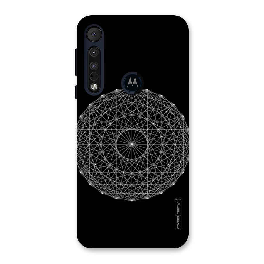Black Clipart Back Case for Motorola One Macro