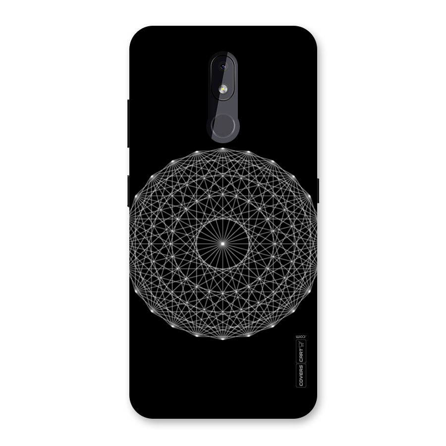 Black Clipart Back Case for Nokia 3.2