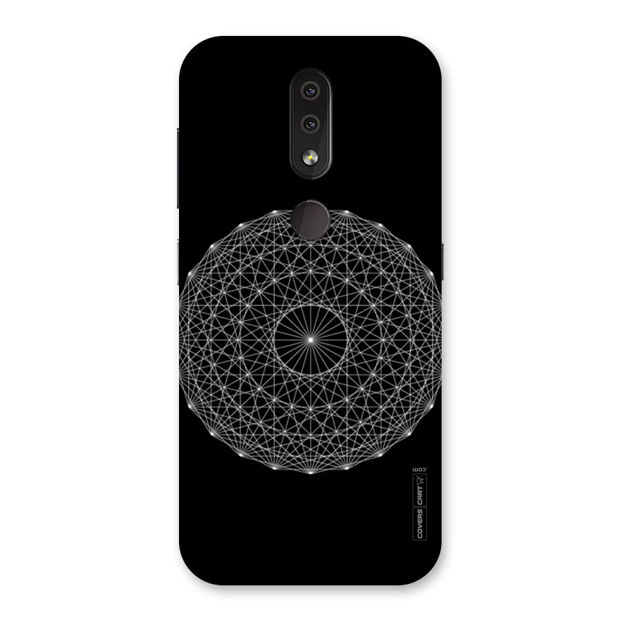 Black Clipart Back Case for Nokia 4.2