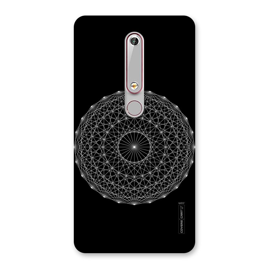 Black Clipart Back Case for Nokia 6.1