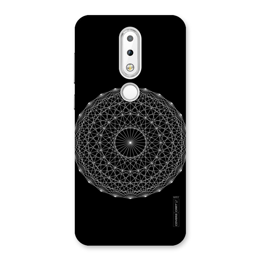 Black Clipart Back Case for Nokia 6.1 Plus