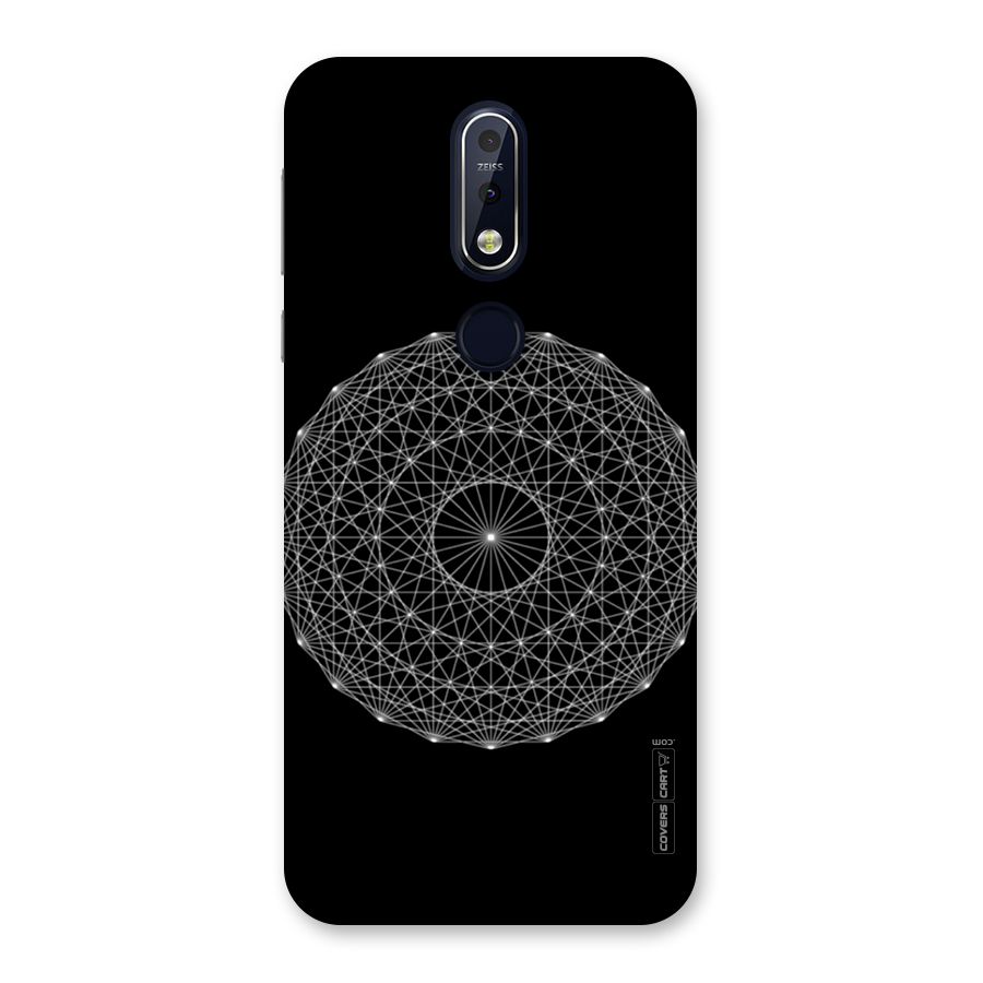 Black Clipart Back Case for Nokia 7.1