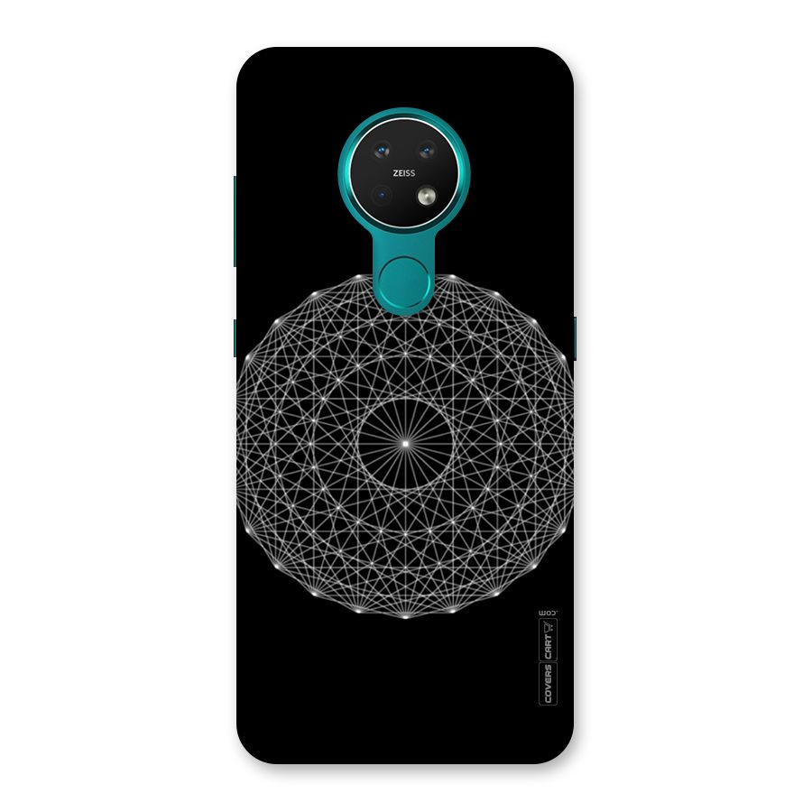 Black Clipart Back Case for Nokia 7.2