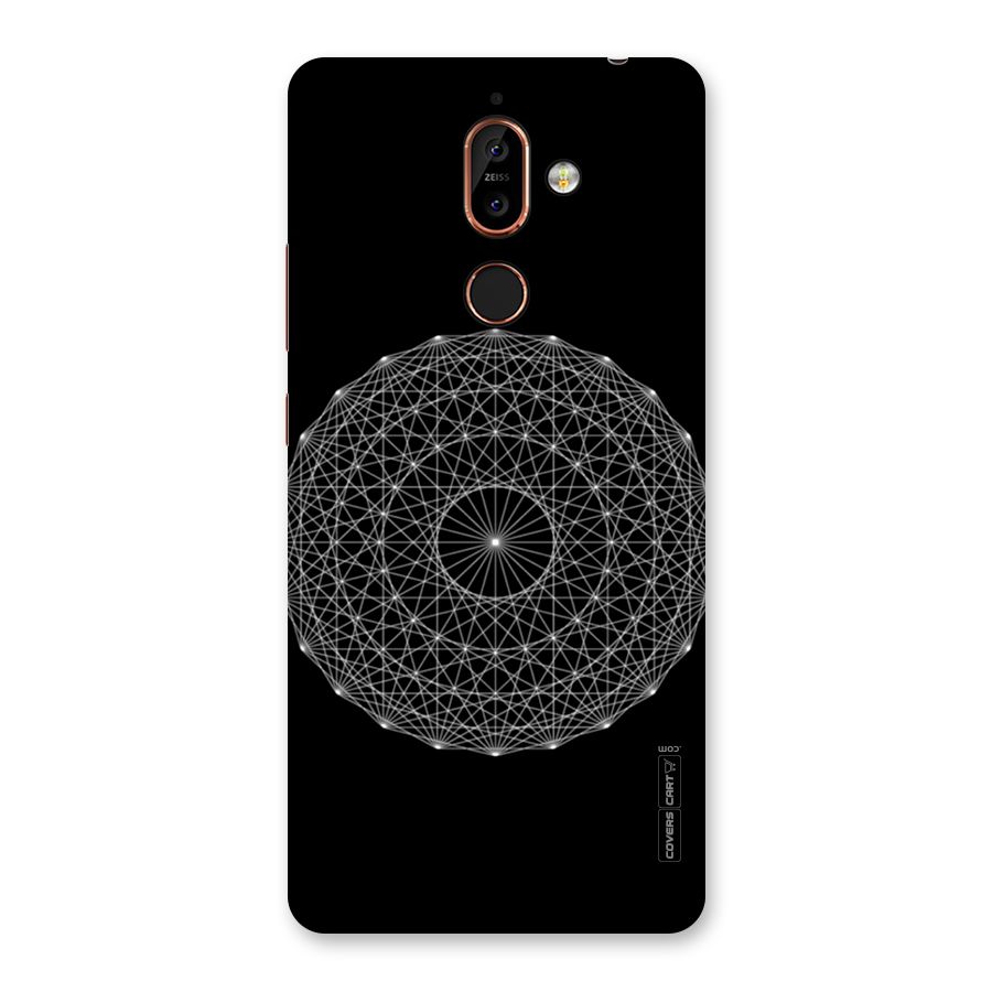 Black Clipart Back Case for Nokia 7 Plus