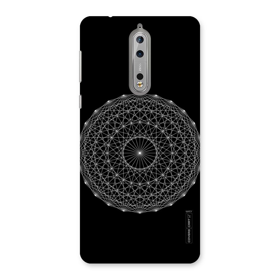 Black Clipart Back Case for Nokia 8