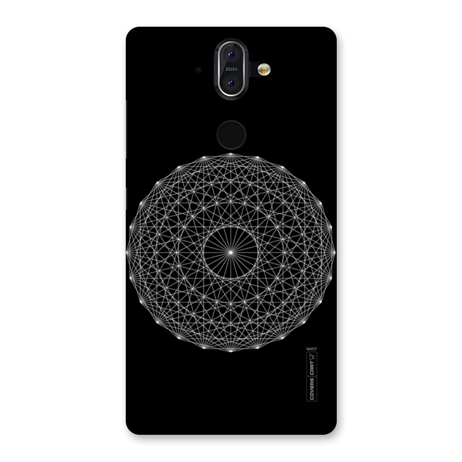 Black Clipart Back Case for Nokia 8 Sirocco
