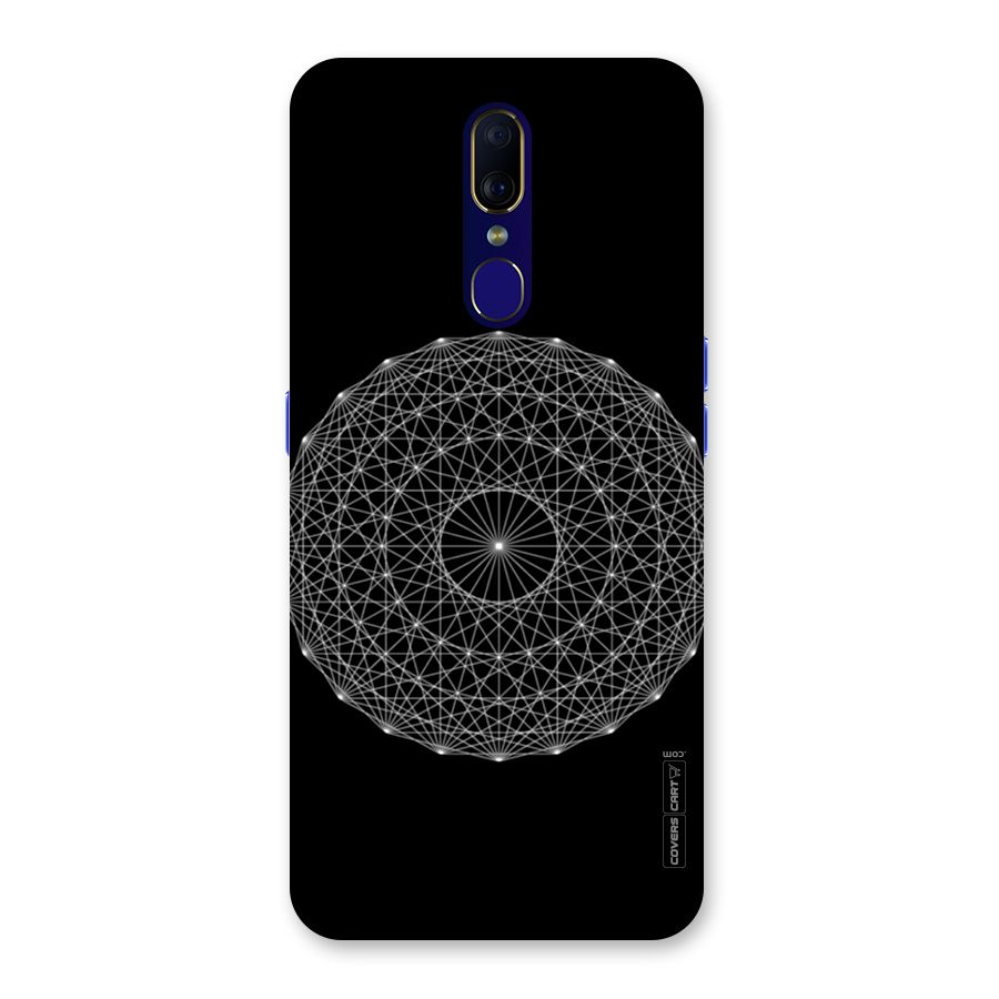 Black Clipart Back Case for Oppo F11