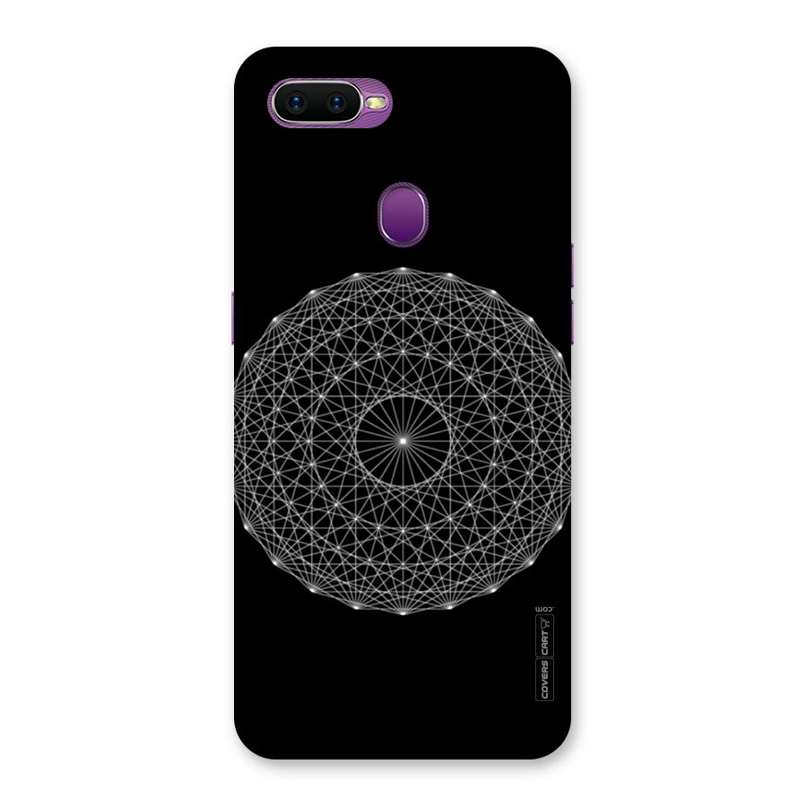 Black Clipart Back Case for Oppo F9