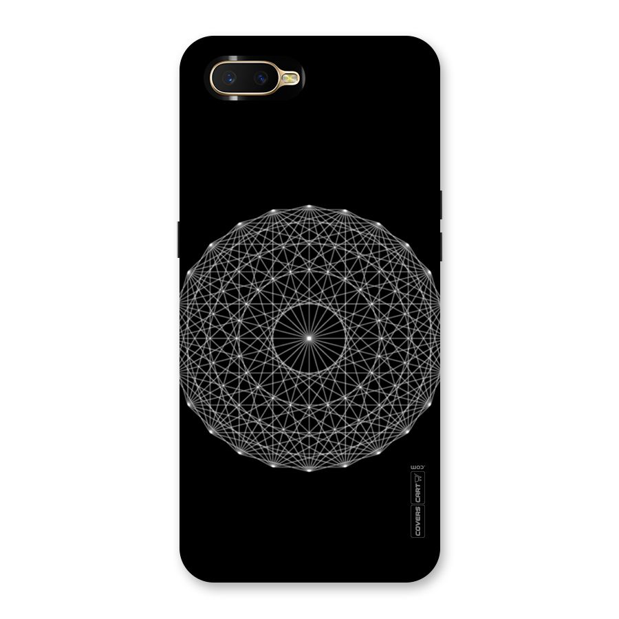 Black Clipart Back Case for Oppo K1