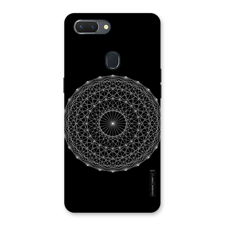 Black Clipart Back Case for Oppo Realme 2