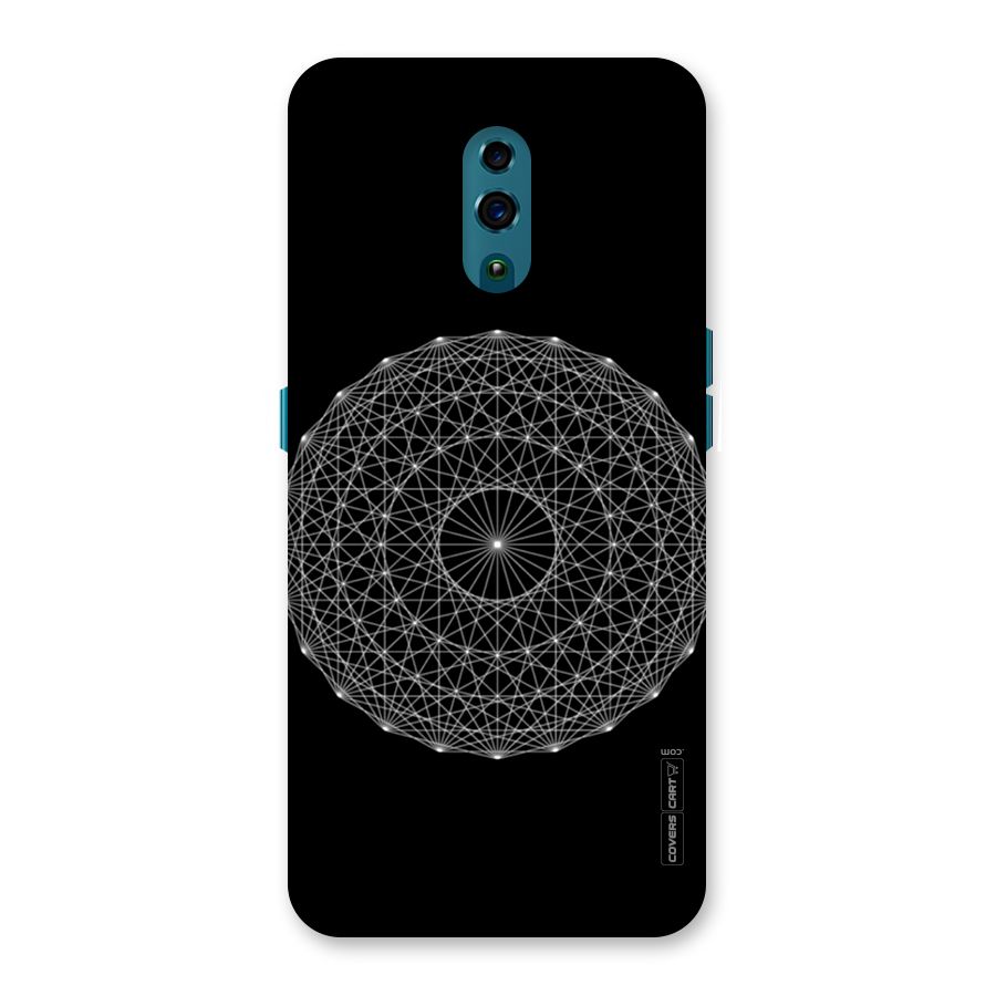 Black Clipart Back Case for Oppo Reno