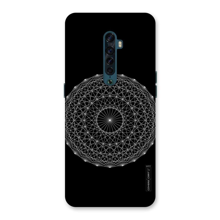 Black Clipart Back Case for Oppo Reno2