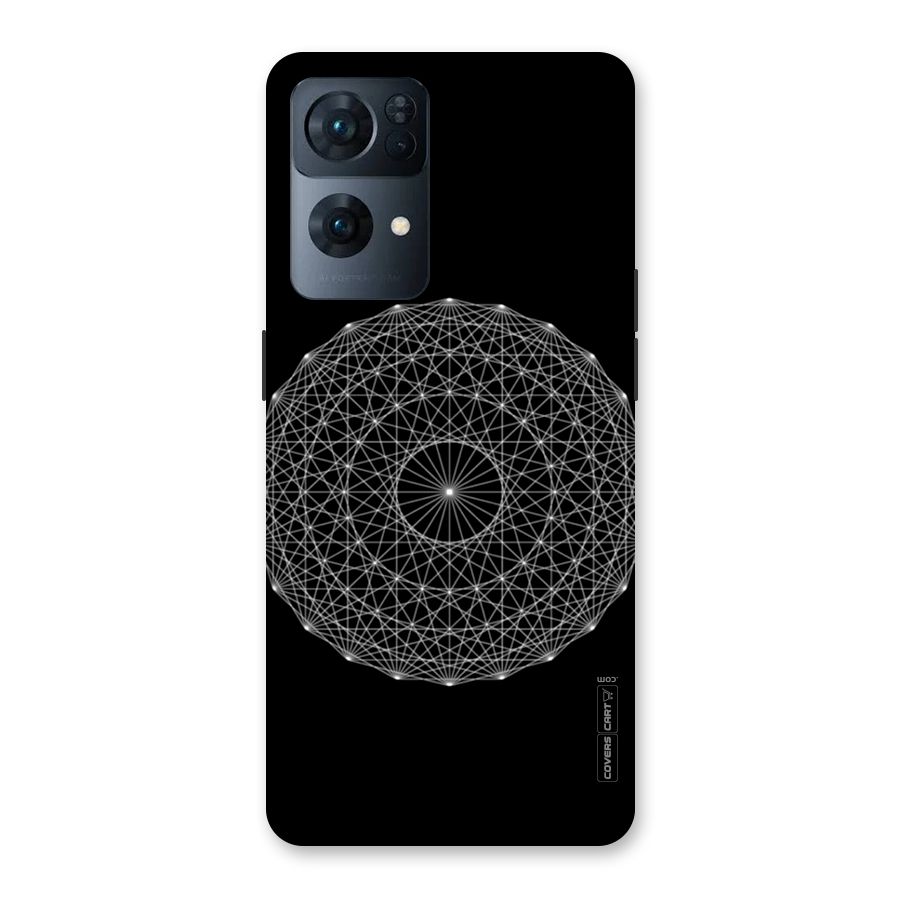 Black Clipart Back Case for Oppo Reno7 Pro 5G