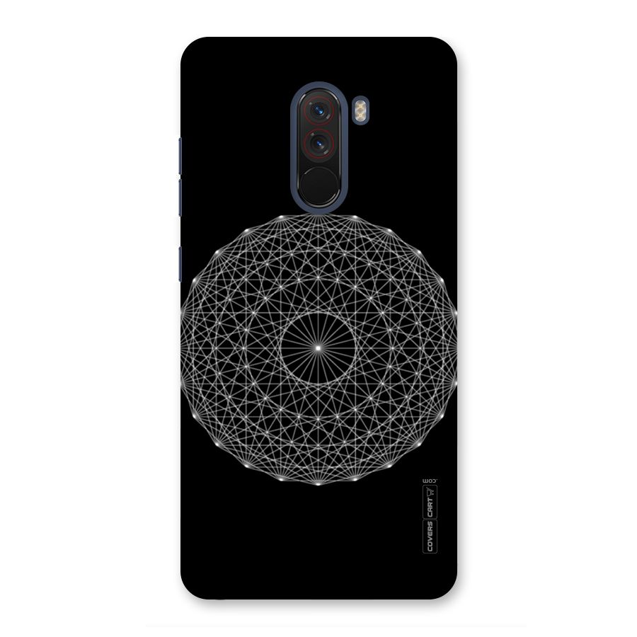 Black Clipart Back Case for Poco F1