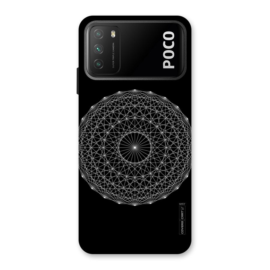 Black Clipart Back Case for Poco M3