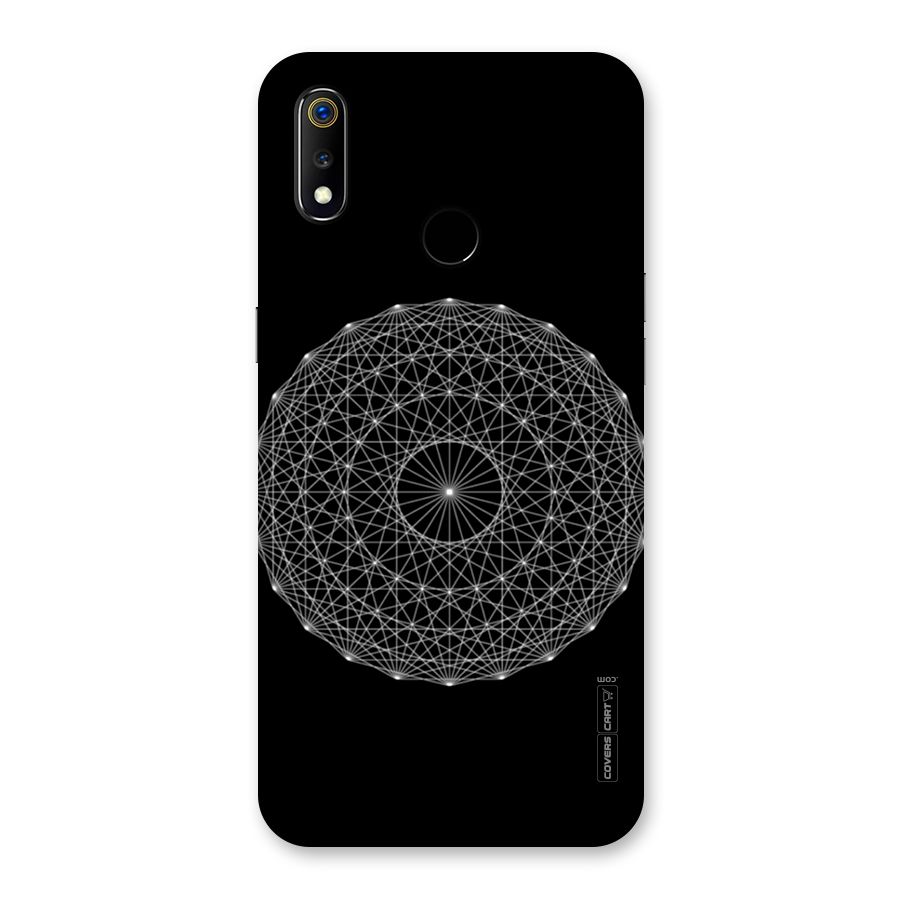 Black Clipart Back Case for Realme 3