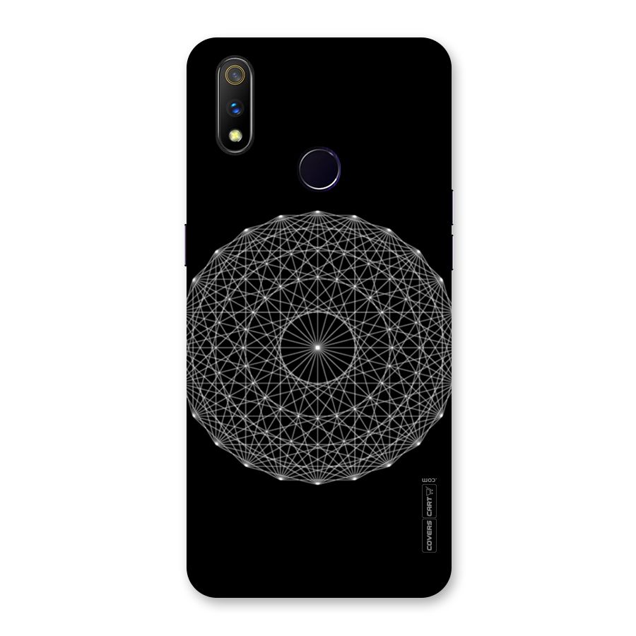 Black Clipart Back Case for Realme 3 Pro