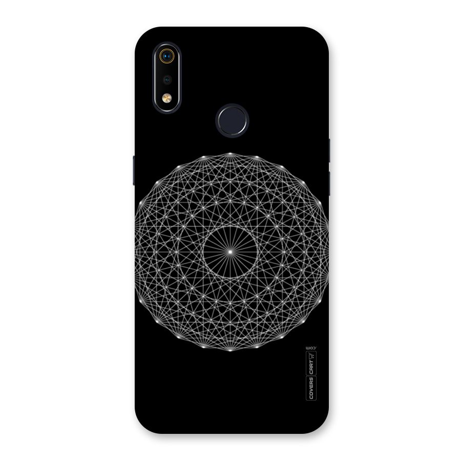 Black Clipart Back Case for Realme 3i