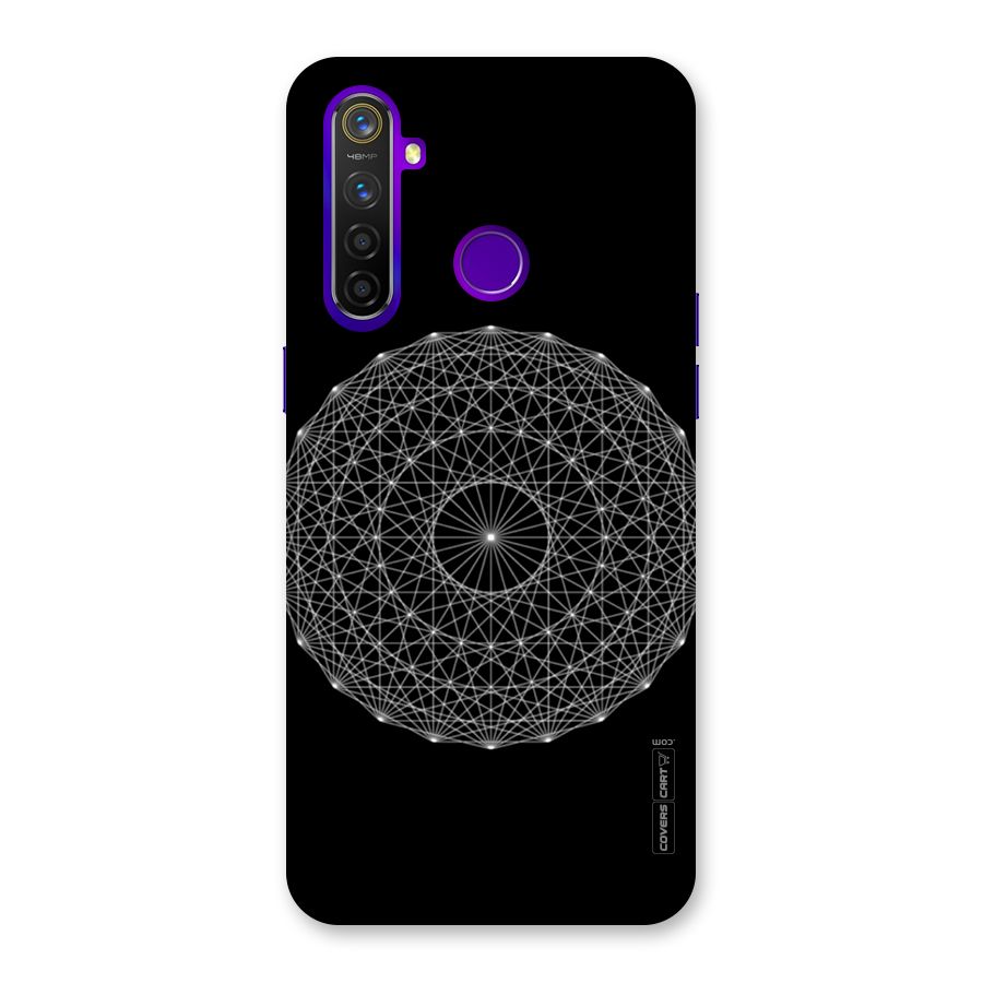 Black Clipart Back Case for Realme 5 Pro