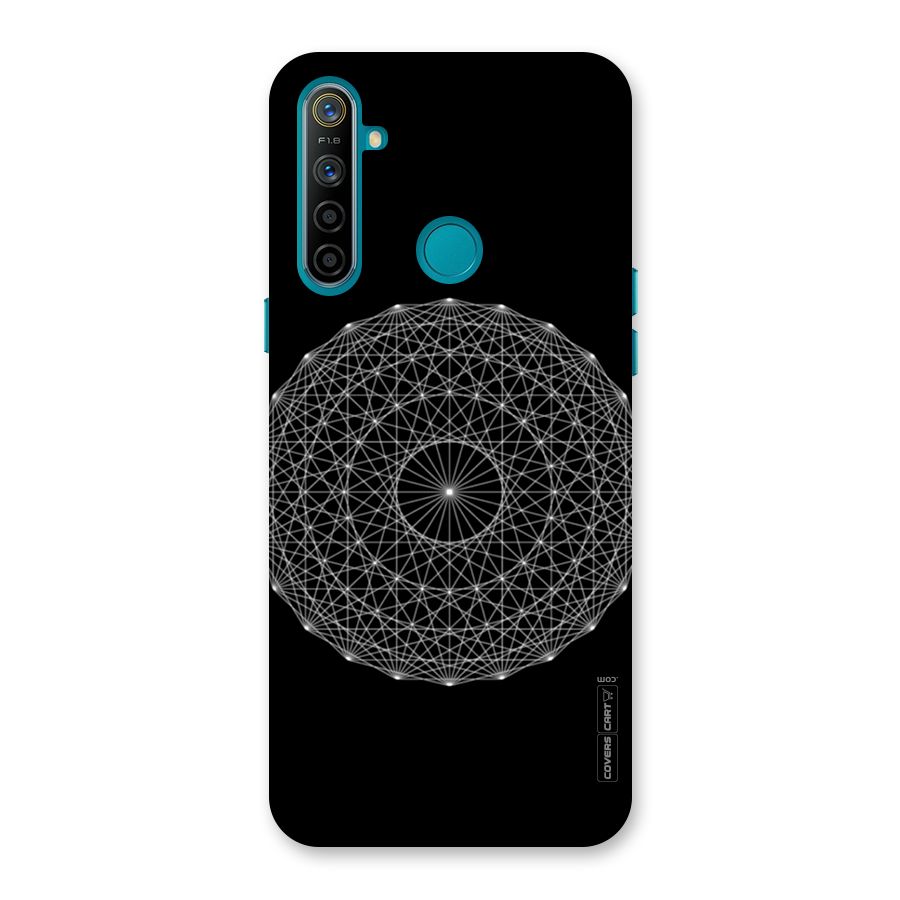Black Clipart Back Case for Realme 5i